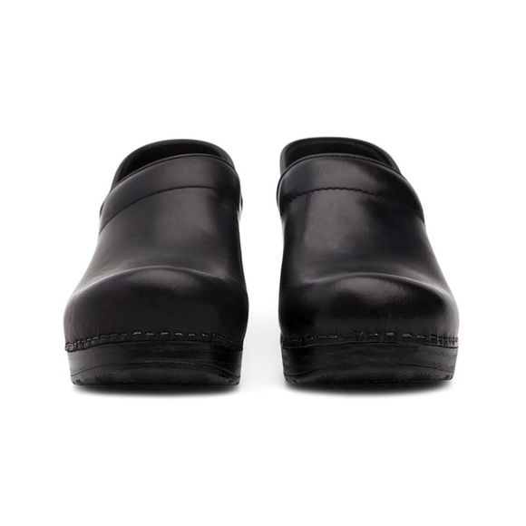 Dansko Black Professional Cabrio Clogs Shoes